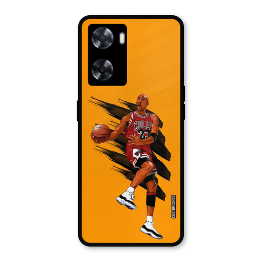 Michael Jordan Oppo A57 2022 Mobile Back Cover - Sports PrintShield Case
