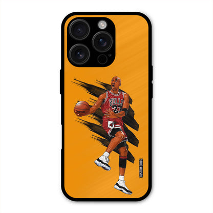 Michael Jordan  iPhone 16 Pro Mobile Back Cover - Sports PrintShield Case