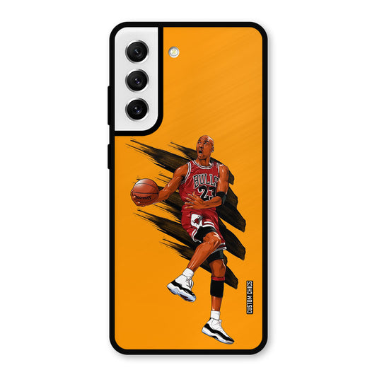 Michael Jordan Samsung Galaxy S21 FE 5G Mobile Back Cover - Sports PrintShield Case
