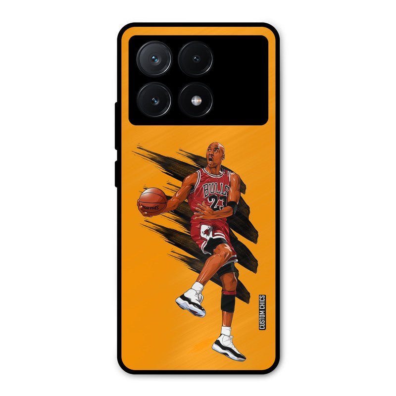 Michael Jordan Poco X6 Pro Mobile Back Cover - Sports PrintShield Case