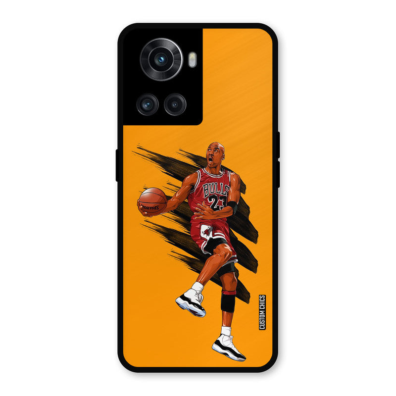 Michael Jordan OnePlus 10R Mobile Back Cover - Sports PrintShield Case