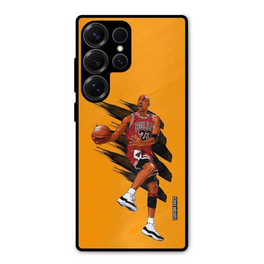 Michael Jordan Samsung Galaxy S25 Ultra Mobile Back Cover - Sports PrintShield Case
