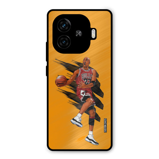 Michael Jordan iQoo Z9 Turbo Mobile Back Cover - Sports PrintShield Case