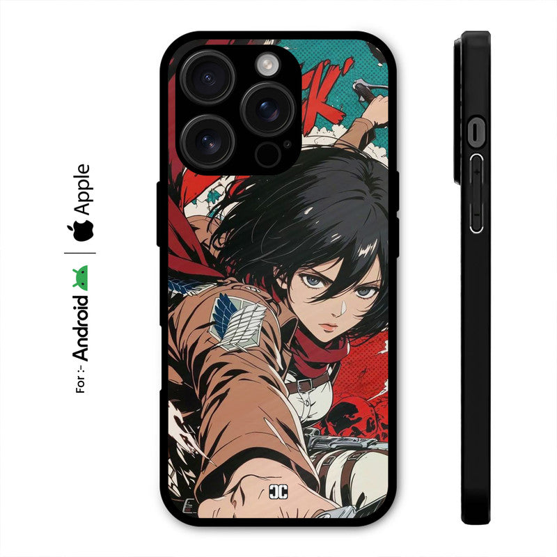 Mikasa Comic Case – Premium PrintShield Mobile Cover