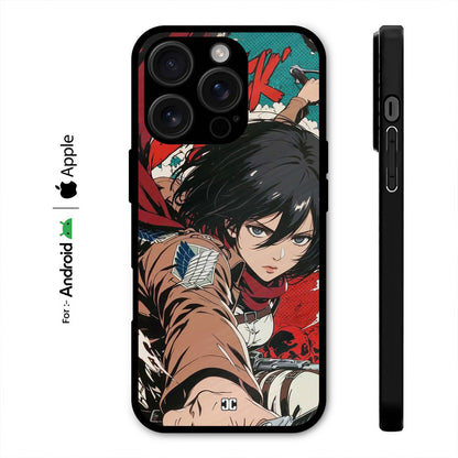 Mikasa Comic Case – Premium PrintShield Mobile Cover