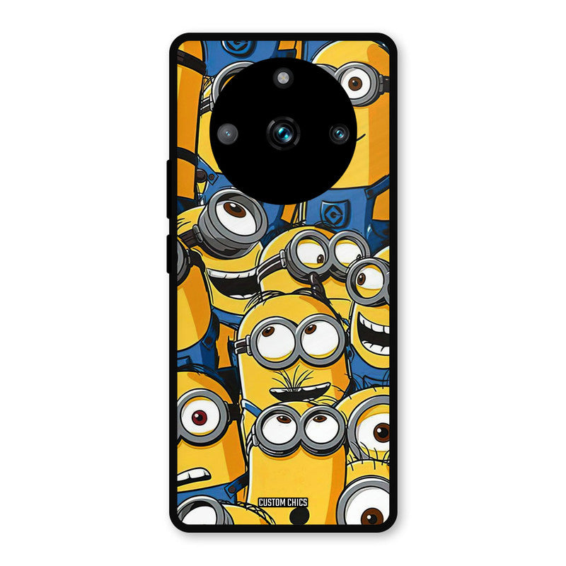 Minions Group Realme 11 Pro Plus Mobile Back Cover - Cute PrintShield Case