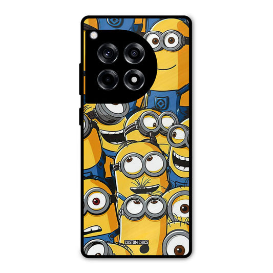 Minions Group OnePlus 12R Mobile Back Cover - Cute PrintShield Case