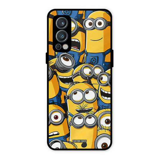 Minions Group OnePlus Nord 2 5G Mobile Back Cover - Cute PrintShield Case