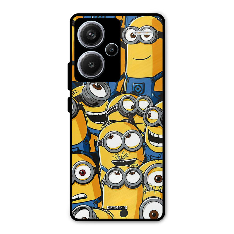 Minions Group Redmi Note 13 Pro Plus Mobile Back Cover - Cute PrintShield Case