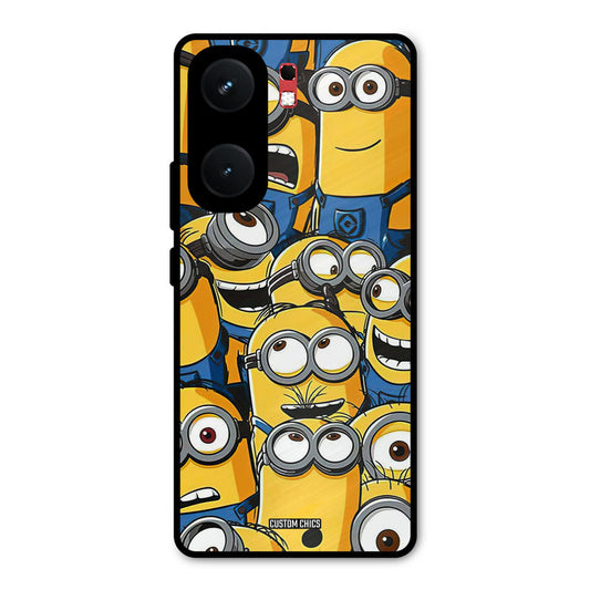 Minions Group iQOO Neo 9 Pro Mobile Back Cover - Cute PrintShield Case