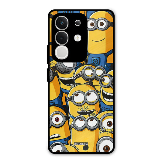 Minions Group Vivo T4x Mobile Back Cover - Cute PrintShield Case
