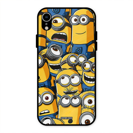 Minions Group iPhone XR Mobile Back Cover - Cute PrintShield Case