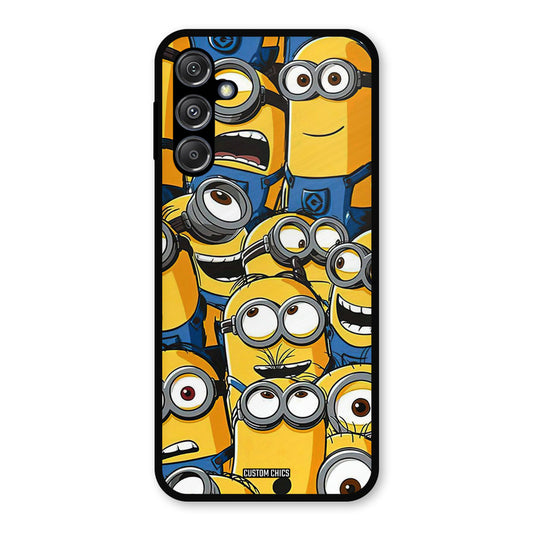 Minions Group Samsung Galaxy M34 5G Mobile Back Cover - Cute PrintShield Case
