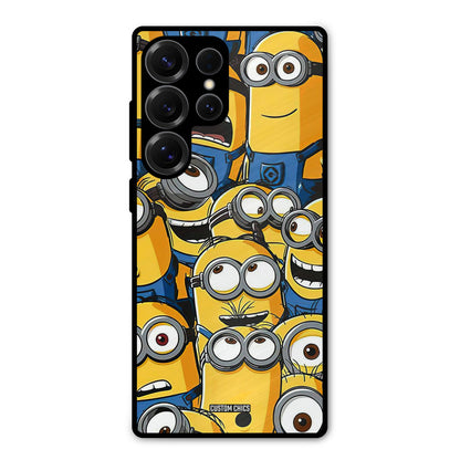 Minions Group Samsung Galaxy S25 Ultra Mobile Back Cover - Cute PrintShield Case