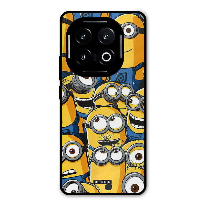Minions Group iQOO 13 Mobile Back Cover - Cute PrintShield Case