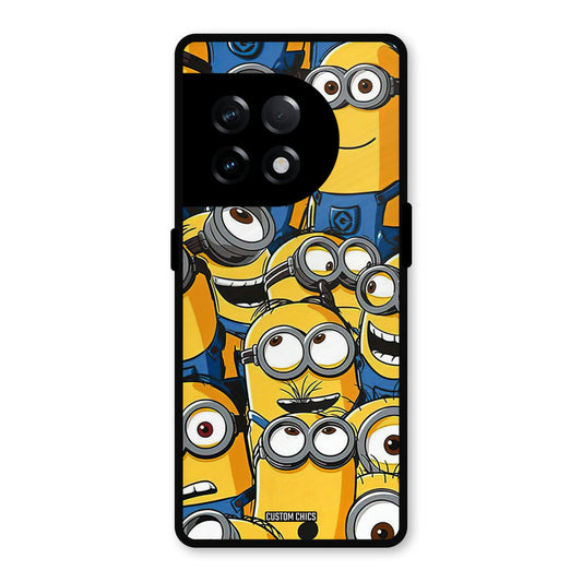 Minions Group OnePlus 11R Mobile Back Cover - Cute PrintShield Case