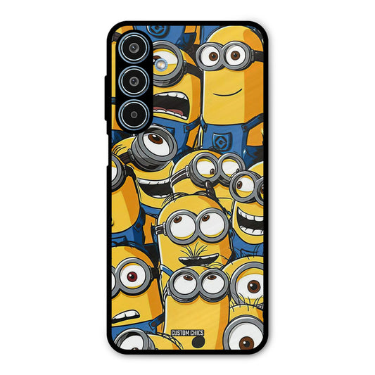 Minions Group Samsung Galaxy M35 5G Mobile Back Cover - Cute PrintShield Case