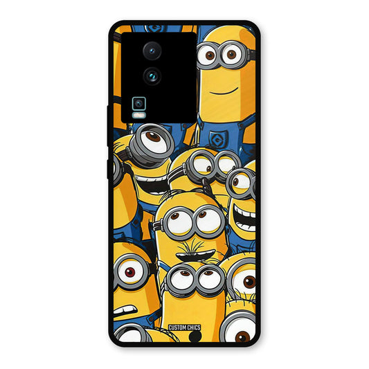Minions Group IQOO Neo 7 Pro Mobile Back Cover - Cute PrintShield Case