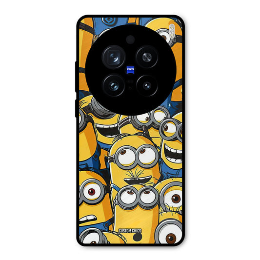 Minions Group Vivo X200 Pro Mobile Back Cover - Cute PrintShield Case
