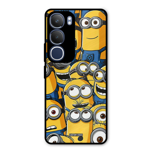 Minions Group Vivo Y29 Mobile Back Cover - Cute PrintShield Case
