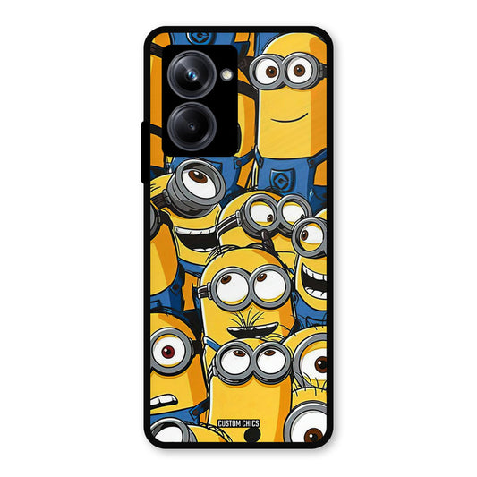 Minions Group Realme 10 Pro Mobile Back Cover - Cute PrintShield Case