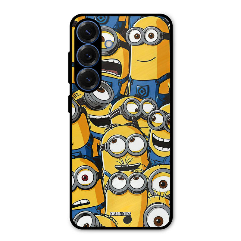 Minions Group Samsung Galaxy S25 Mobile Back Cover - Cute PrintShield Case