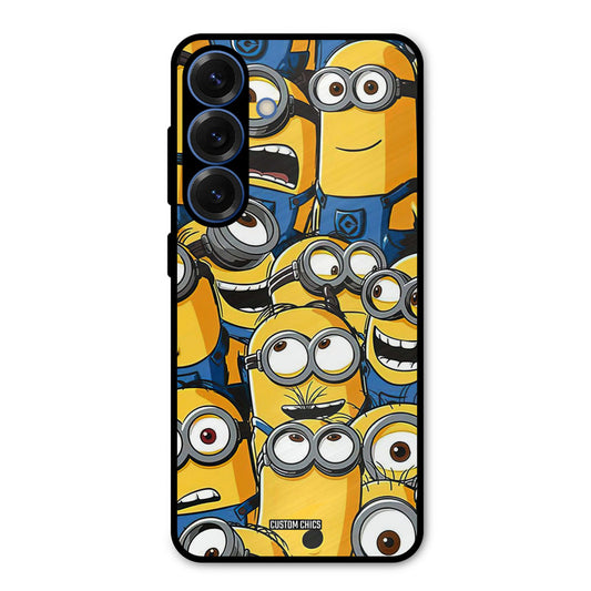 Minions Group Samsung Galaxy S25 Mobile Back Cover - Cute PrintShield Case