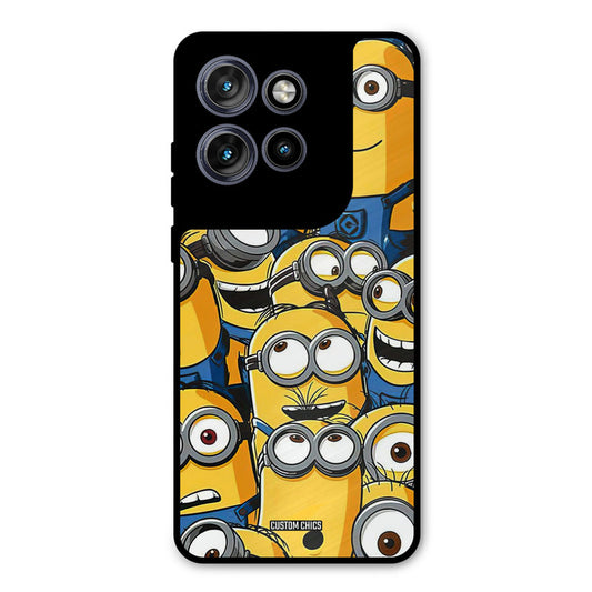 Minions Group Motorola Edge 50 Neo Mobile Back Cover - Cute PrintShield Case