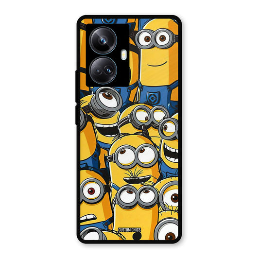 Minions Group Realme 10 Pro Plus Mobile Back Cover - Cute PrintShield Case
