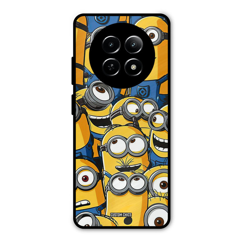 Minions Group Realme Narzo N65 Mobile Back Cover - Cute PrintShield Case