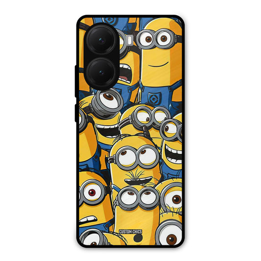 Minions Group Poco X7 Pro Mobile Back Cover - Cute PrintShield Case