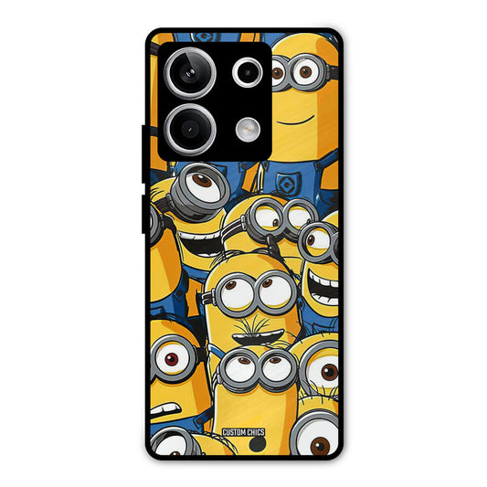 Minions Group Redmi Note 13 5G Mobile Back Cover - Cute PrintShield Case