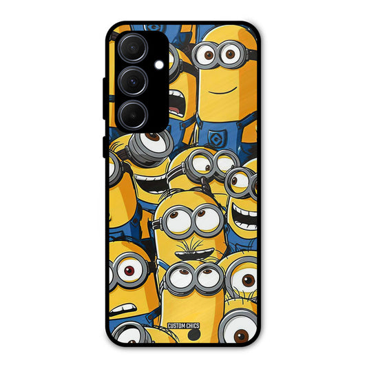 Minions Group Samsung Galaxy A35 5G Mobile Back Cover - Cute PrintShield Case