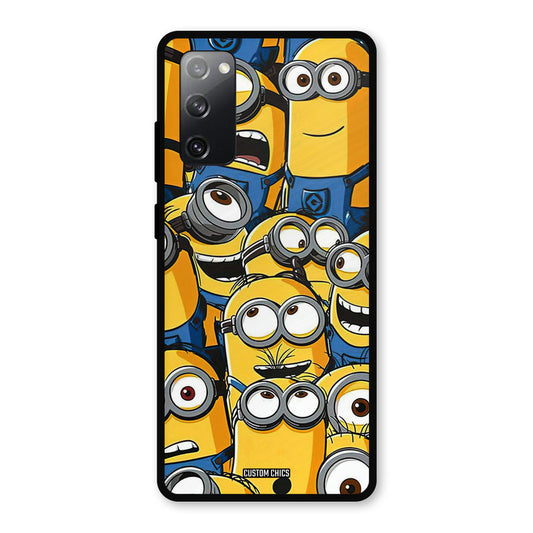Minions Group Samsung Galaxy S20 FE Mobile Back Cover - Cute PrintShield Case