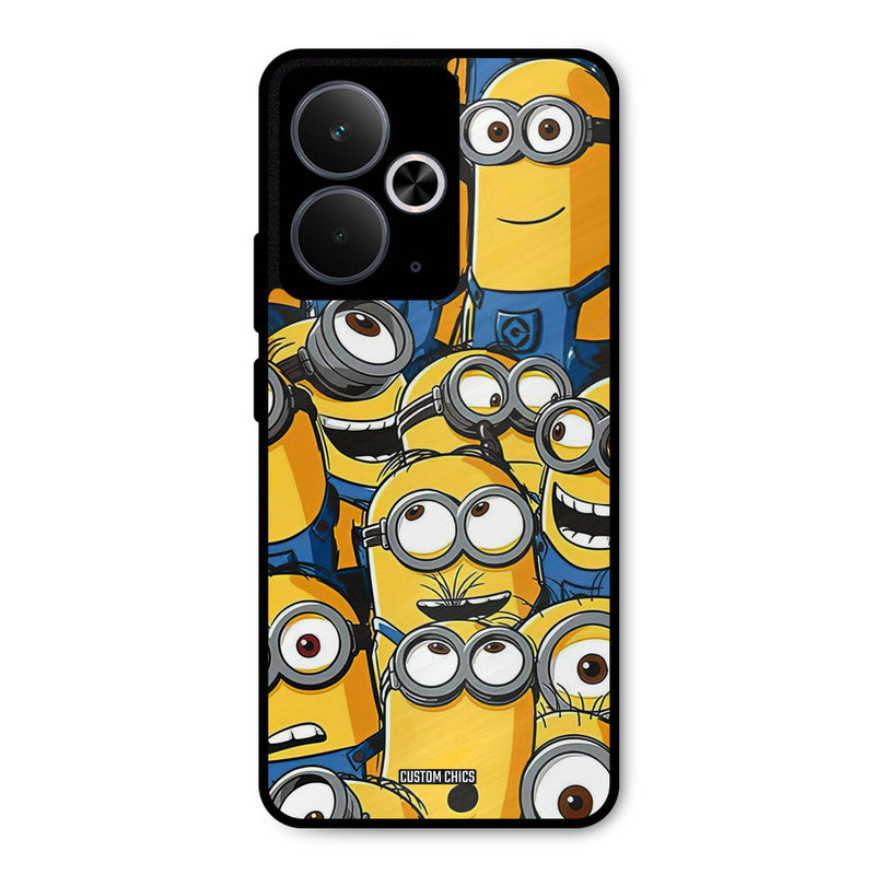 Minions Group Realme 14T Mobile Back Cover - Cute PrintShield Case