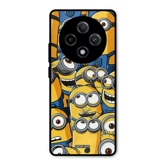 Minions Group Oppo F27 Pro Plus 5G Mobile Back Cover - Cute PrintShield Case