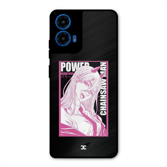 Blood Devil Power Moto G45 Mobile Back Cover - Anime PrintShield Case