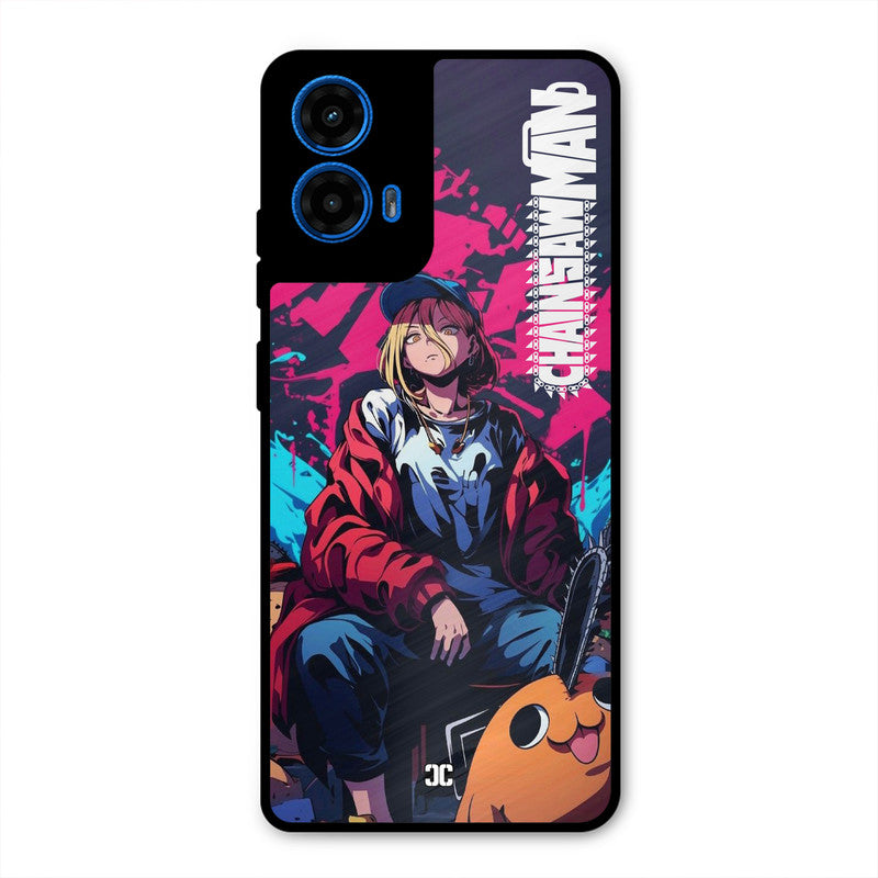 Puchita with Power Moto G45 Mobile Back Cover - Anime PrintShield Case