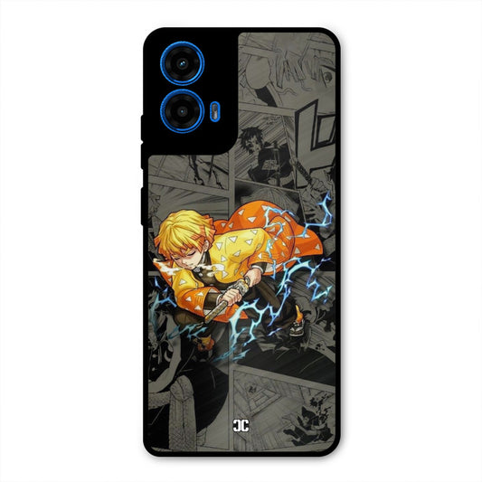 Zenitsu Manga Moto G45 Mobile Back Cover - Anime PrintShield Case