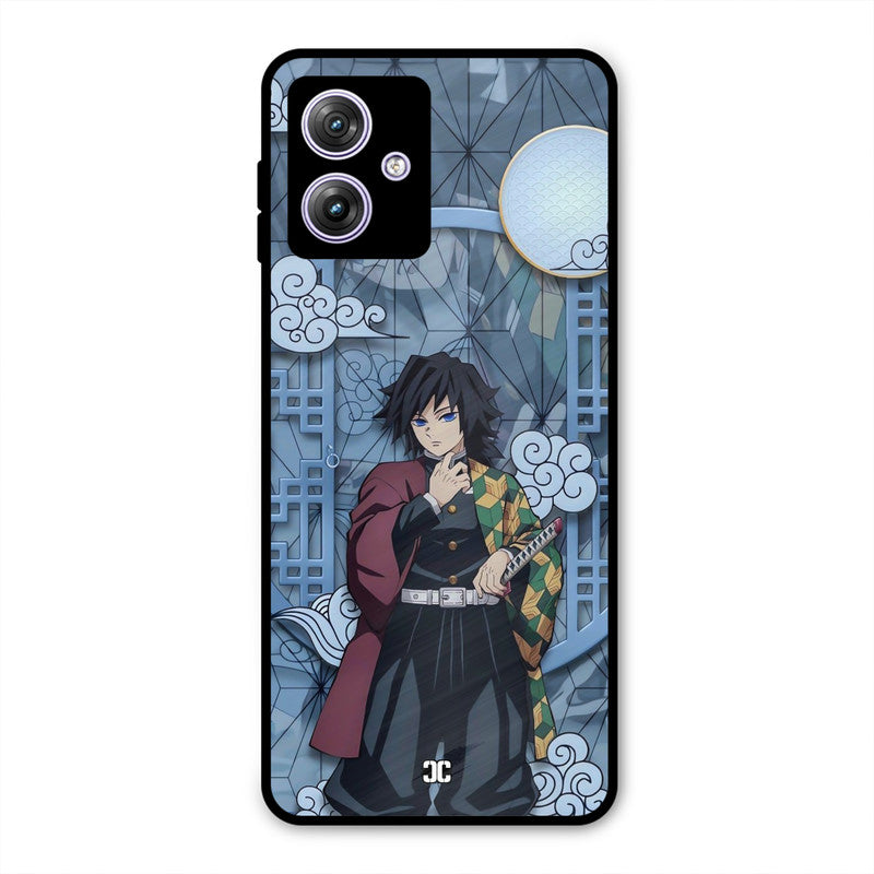Giyu Tomioka Moto G54 Mobile Back Cover - Anime PrintShield Case