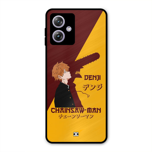 Denji Shadow Moto G54 Mobile Back Cover - Anime PrintShield Case