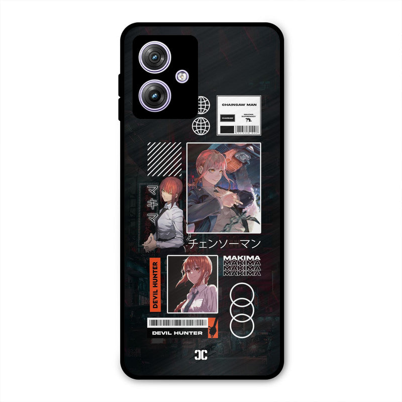 Devil Hunter Makima Moto G54 Mobile Back Cover - Anime PrintShield Case