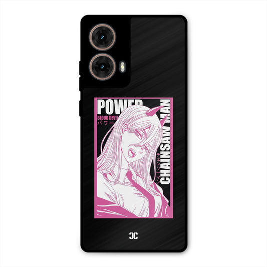 Blood Devil Power Moto G85 Mobile Back Cover - Anime PrintShield Case