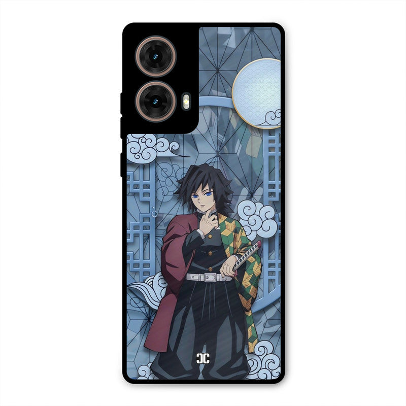 Giyu Tomioka Moto G85 Mobile Back Cover - Anime PrintShield Case