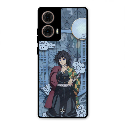Giyu Tomioka Moto G85 Mobile Back Cover - Anime PrintShield Case