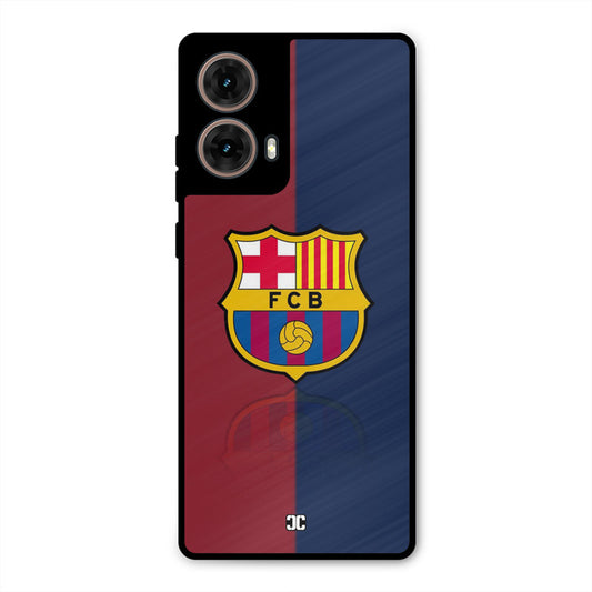 Barcelona Logo Moto G85 Mobile Back Cover - Sports PrintShield Case