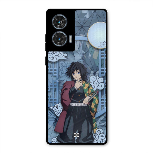 Giyu Tomioka Moto G96 Mobile Back Cover - Anime PrintShield Case