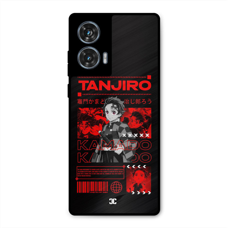 Tanjiro Kamado Moto G96 Mobile Back Cover - Anime PrintShield Case