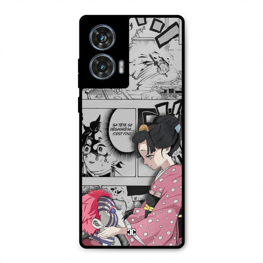 Akaza Love Moto G96 Mobile Back Cover - Anime PrintShield Case