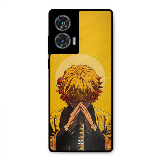 Calm Zenitsu Moto G96 Mobile Back Cover - Anime PrintShield Case